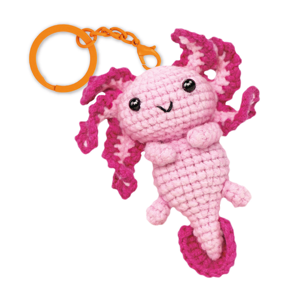 Avenir Crochet Keychain - Love Axolotl - view 3