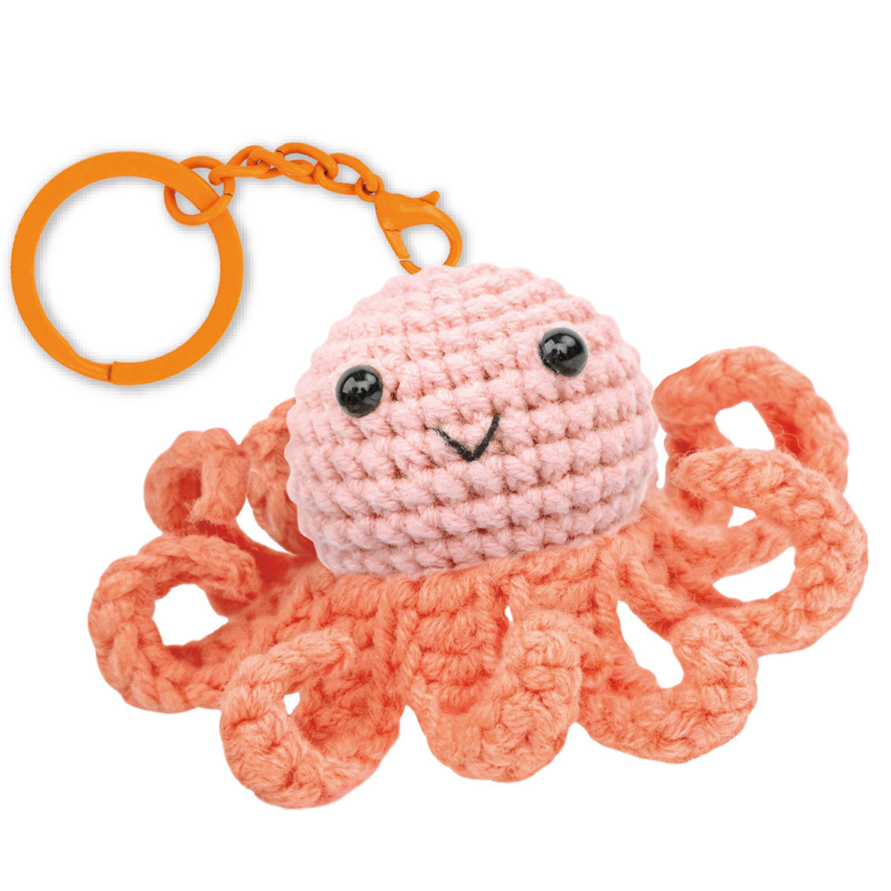 Avenir Crochet Keychain - Dancing Octopus - view 2