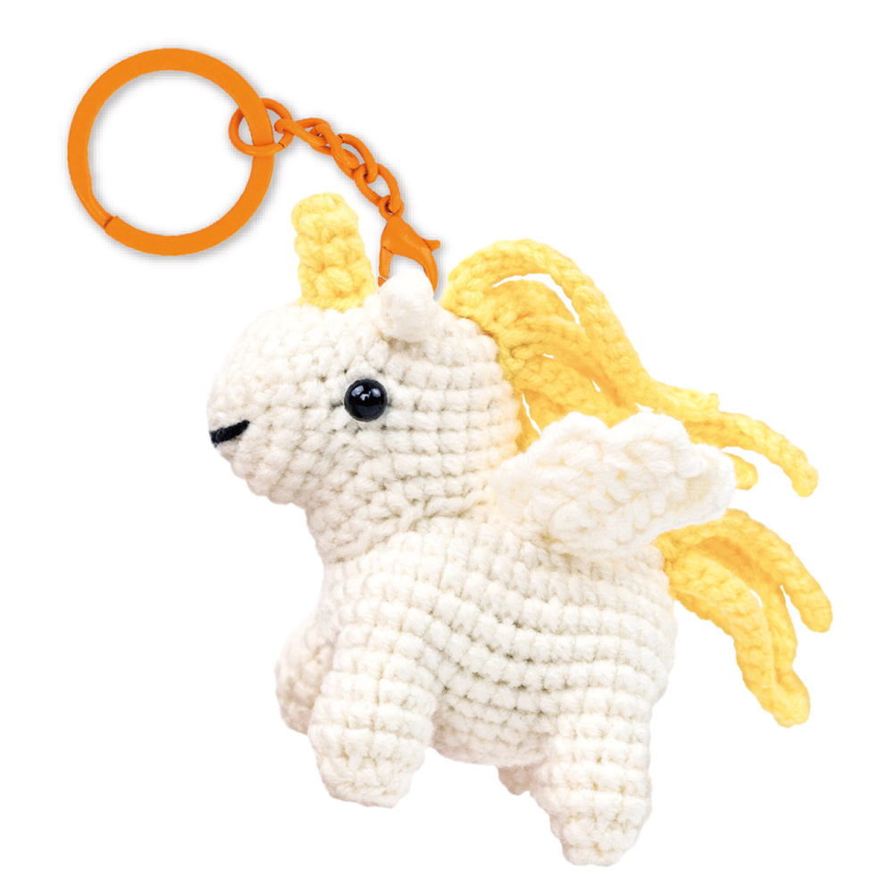 Avenir Crochet Keychain - Curly Unicorn - view 3