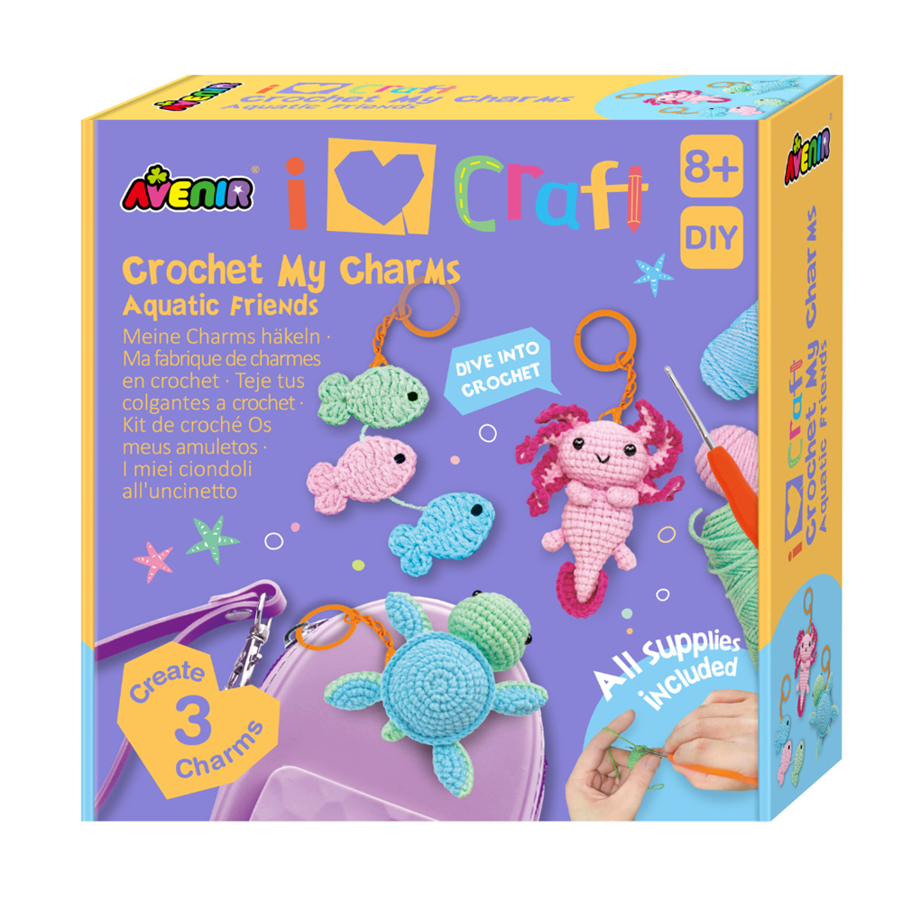 Avenir I Love Craft - Crochet My Charms Aquatic Friends