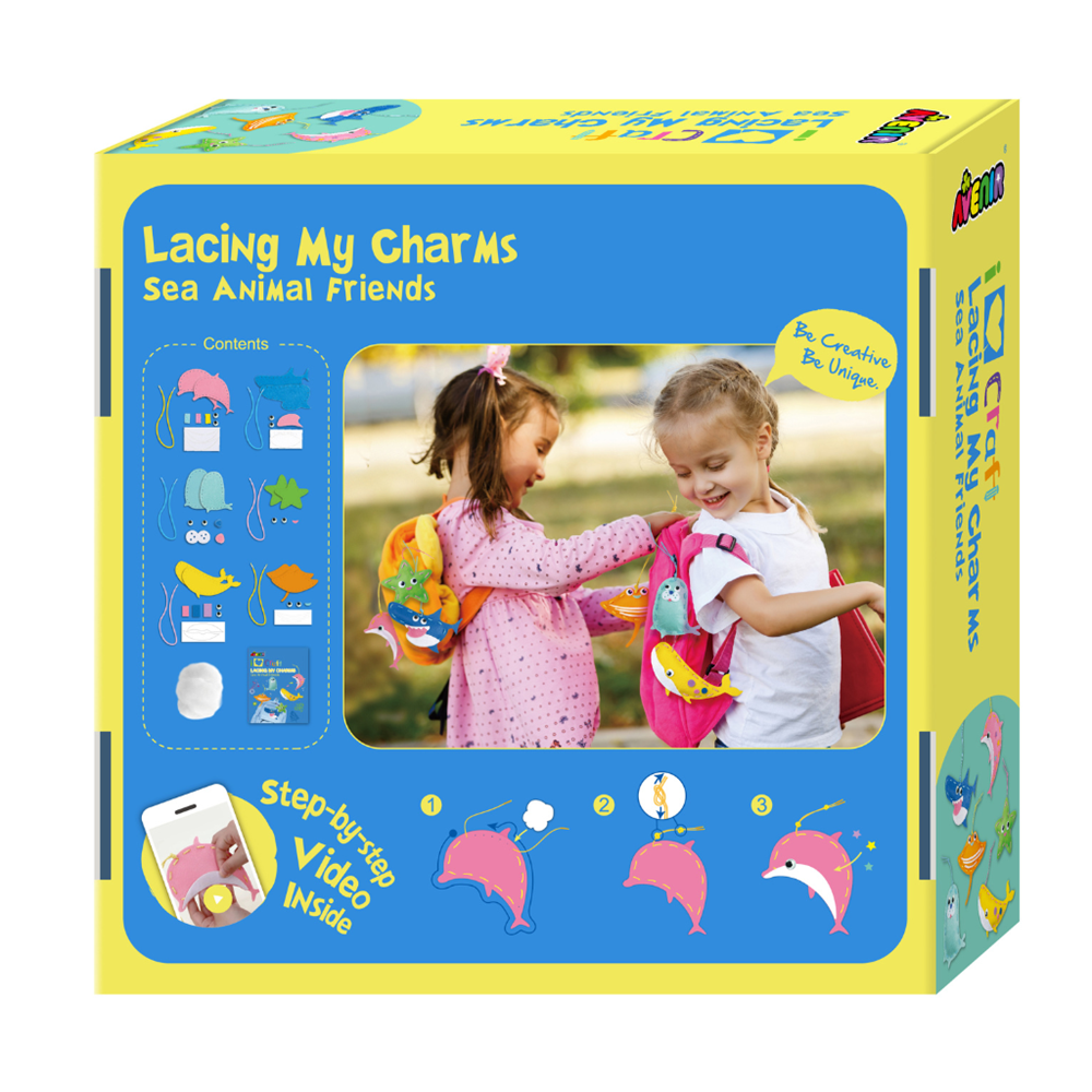 Avenir I Love Craft - Lacing My Charms - Sea Animal Friends - view 2