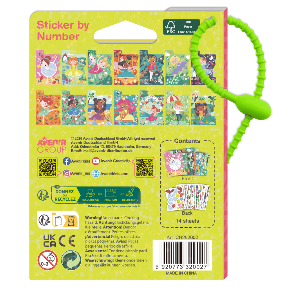 Avenir Pocket Craft - Sticker By Number - view 2
