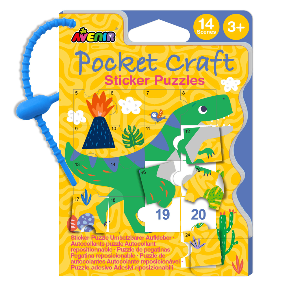 Avenir Pocket Craft - Sticker Puzzles