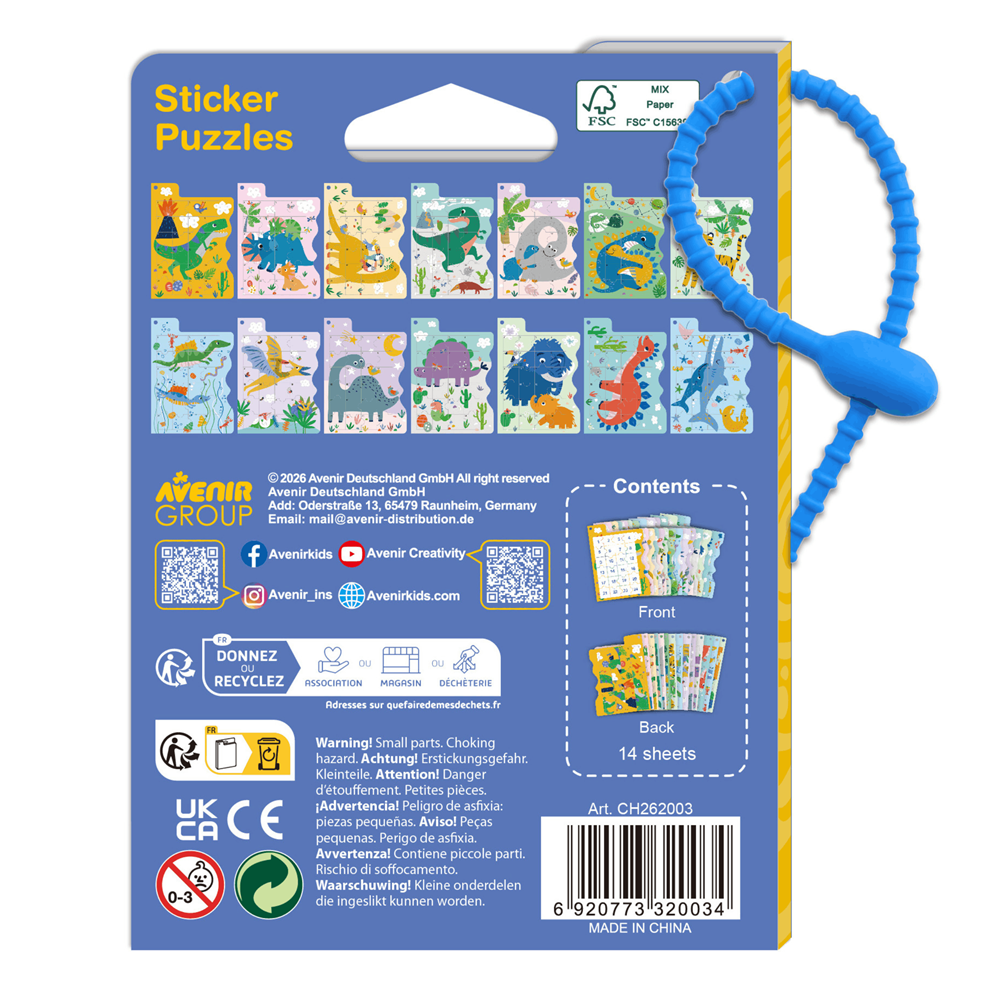 Avenir Pocket Craft - Sticker Puzzles - view 2
