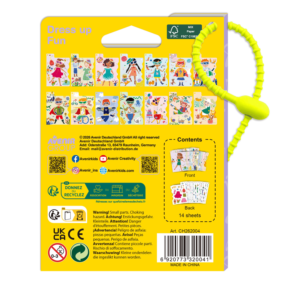 Avenir Pocket Craft - Dress Up For Fun - view 2