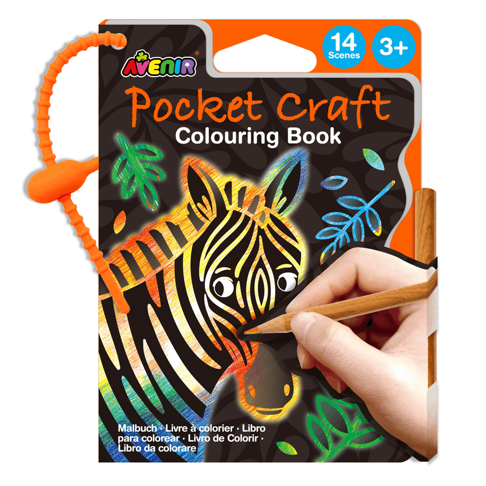 Avenir Pocket Craft - Colouring Book