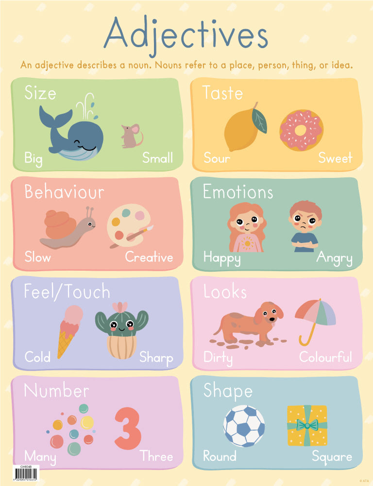 Adjectives Chart