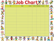Multicultural Friends Job Chart (Previous Design)