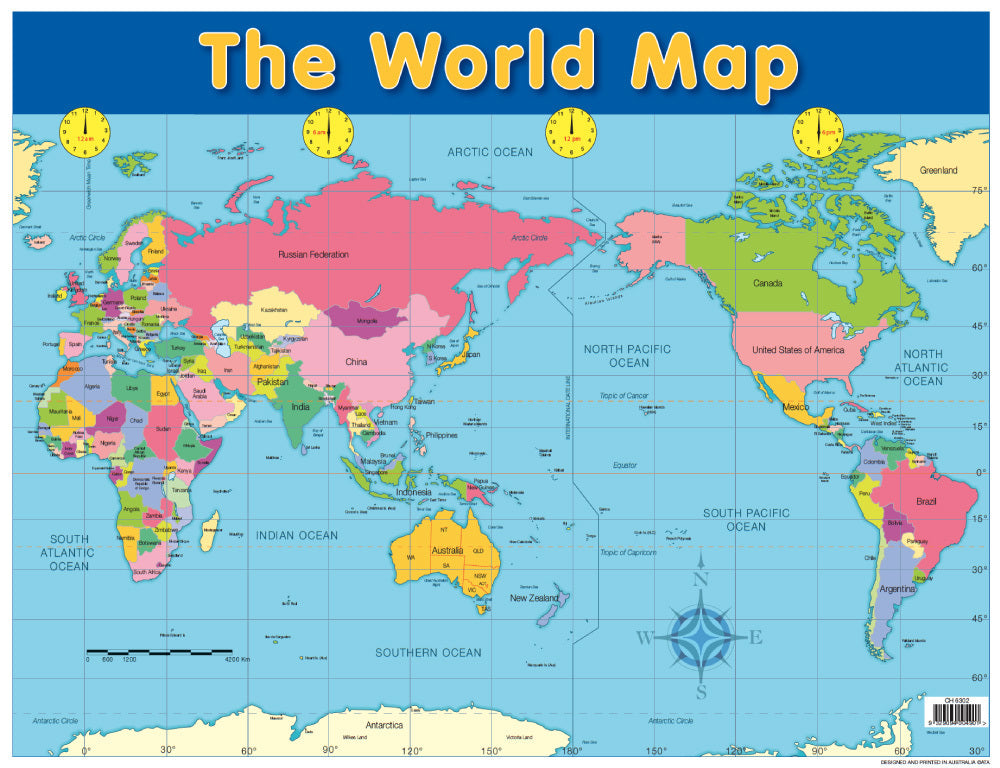 The World Map Chart (Previous Design)