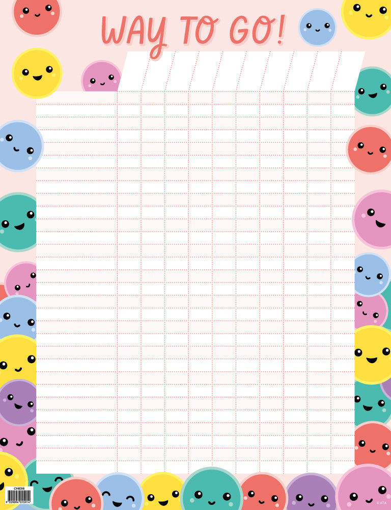 Cheerful Achievers (Smiles) - Jobs & Rewards Incentive Chart