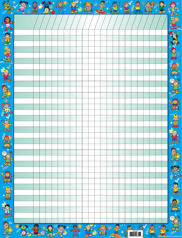 Aussie Kids Incentive Chart