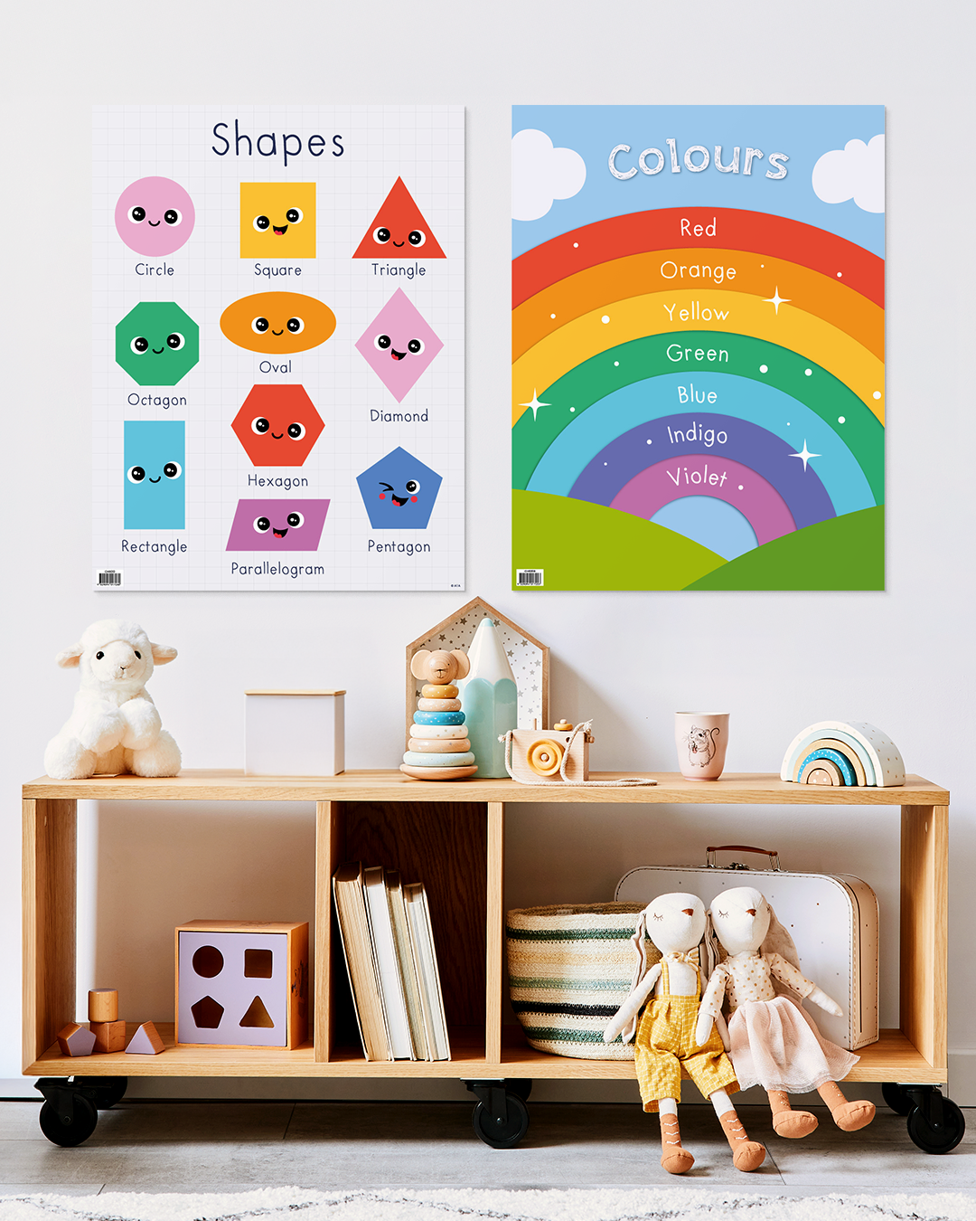 Rainbow of Colours - Educational Chart