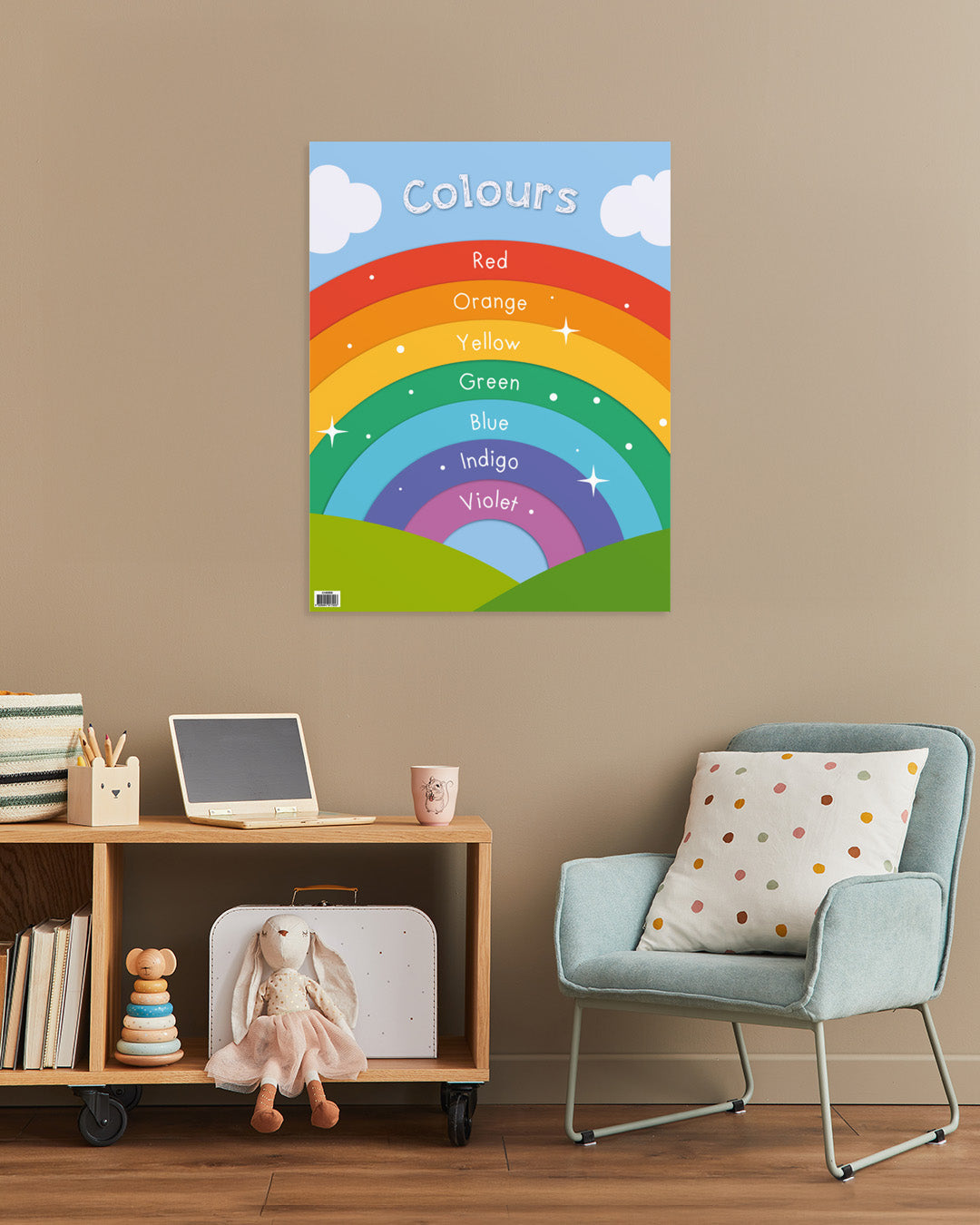 Rainbow of Colours - Educational Chart