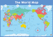 The World Map (Centre-Folded) A1 Chart