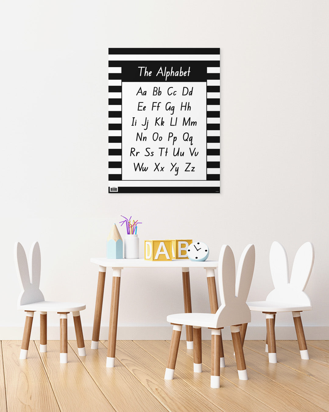 Black & White - Alphabet Chart (New South Wales)