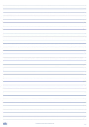 Laminated Teaching Sheet - Handwriting NSW (A1 Size): Centre-Folded