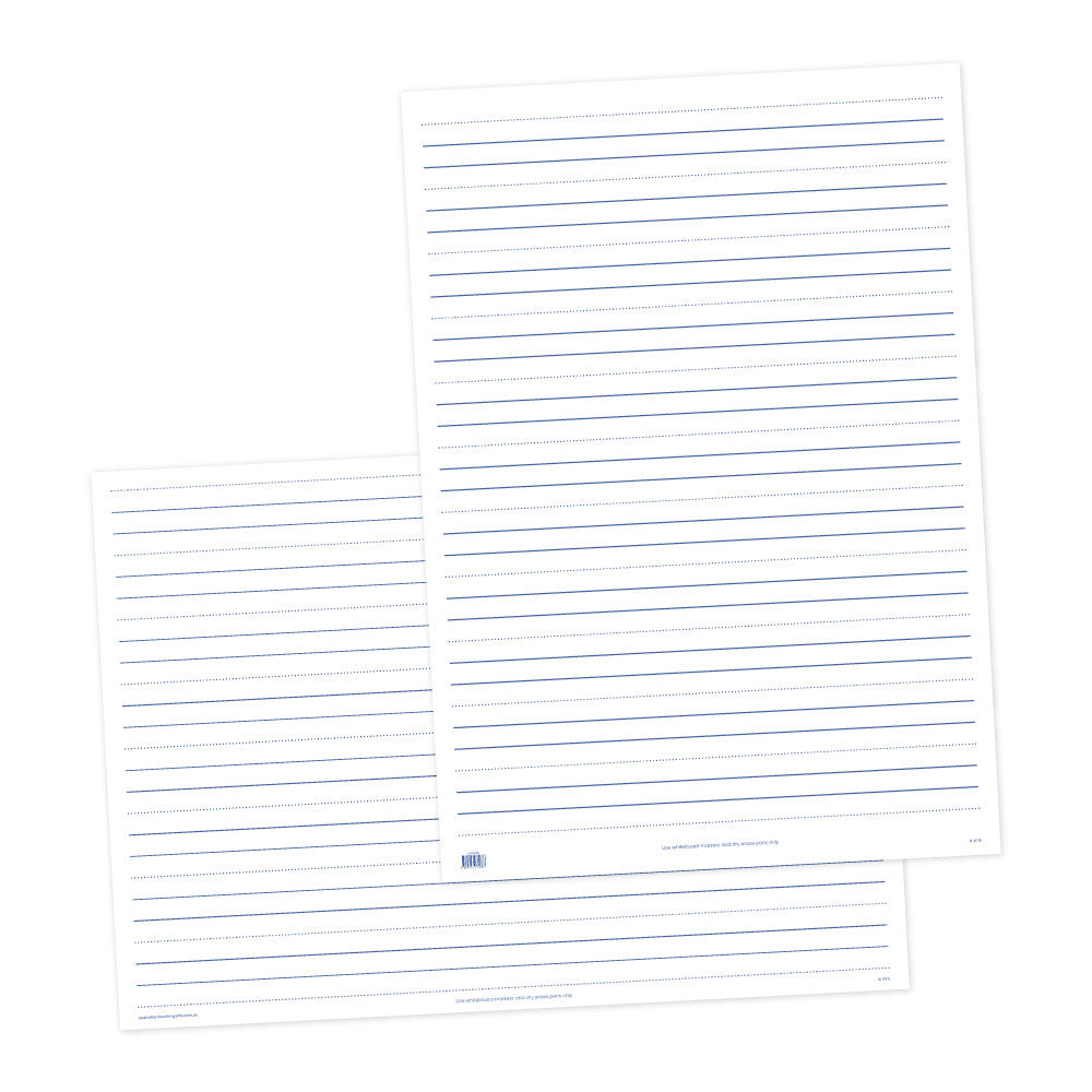 Laminated Teaching Sheet - Handwriting NSW (A1 Size): Centre-Folded