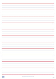Laminated Teaching Sheet - Handwriting QLD (A1 Size): Centre-Folded