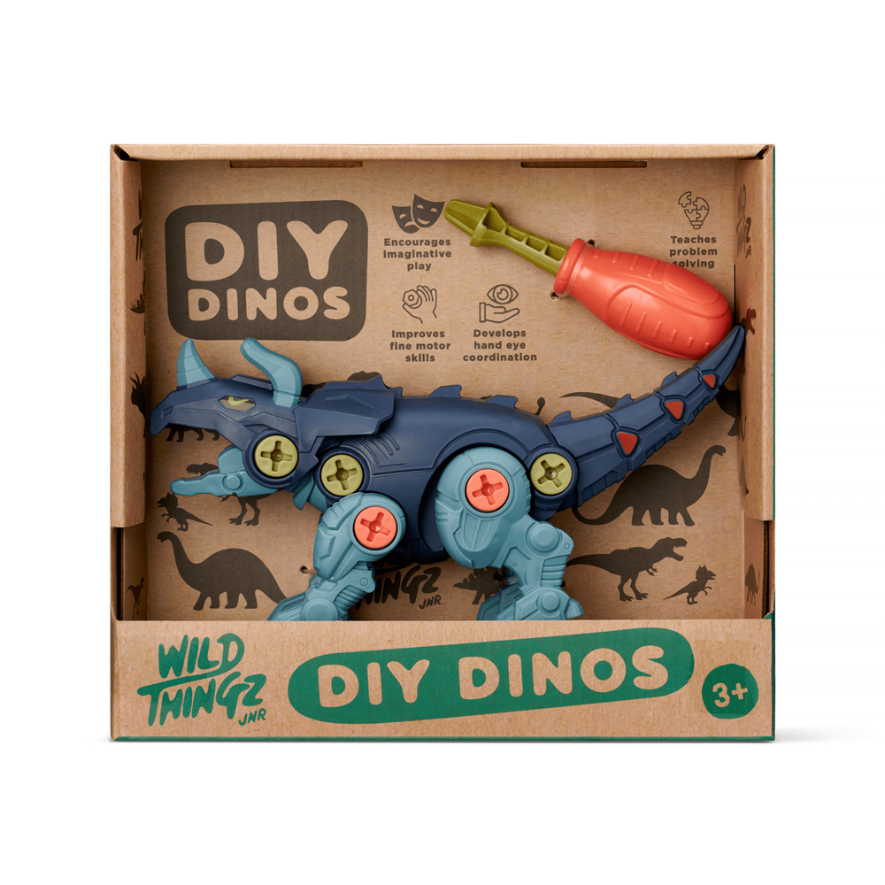 Johnco Wild Thingz - DIY Dino - Triceratops