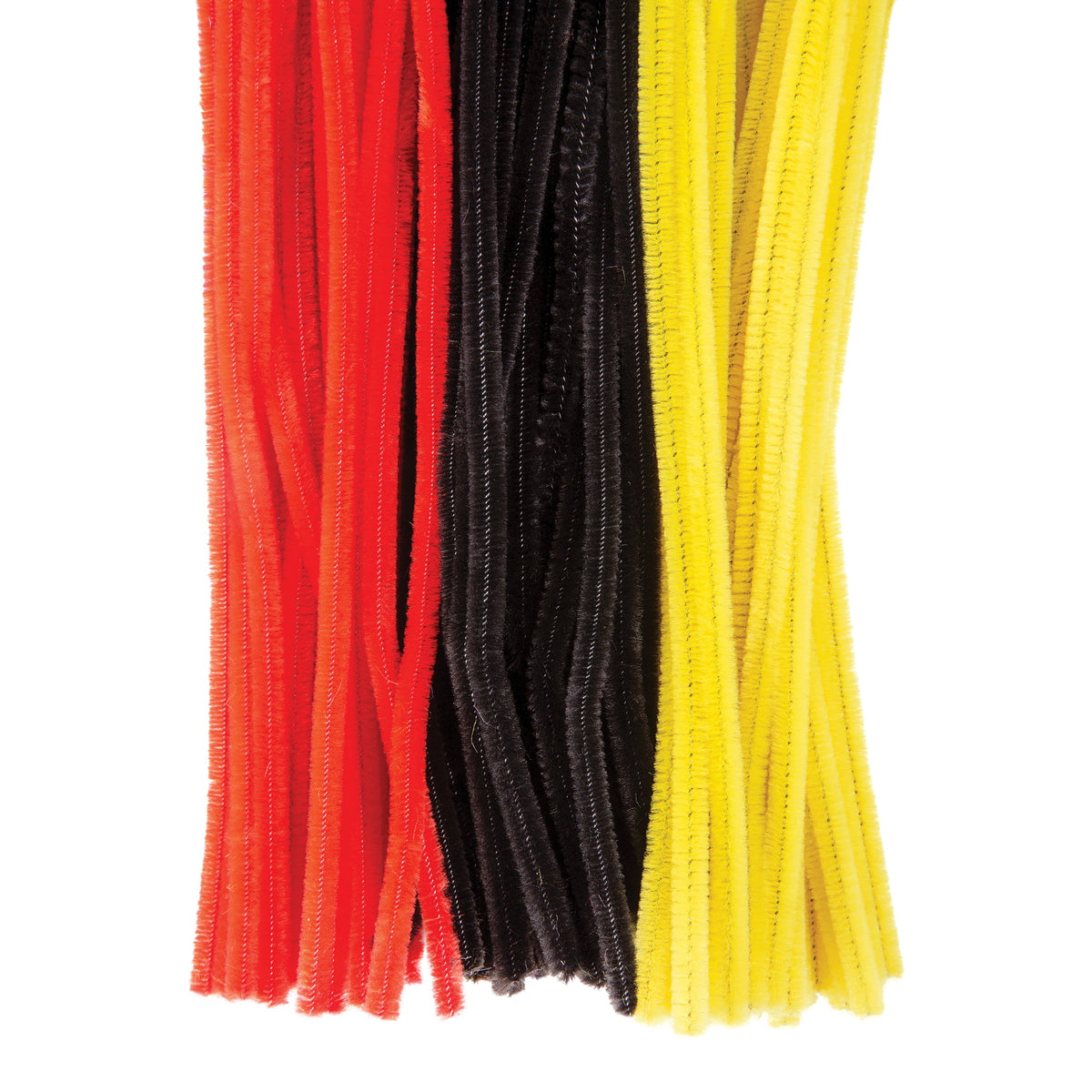 Chenille Stems Aboriginal Flag - Pack of 150