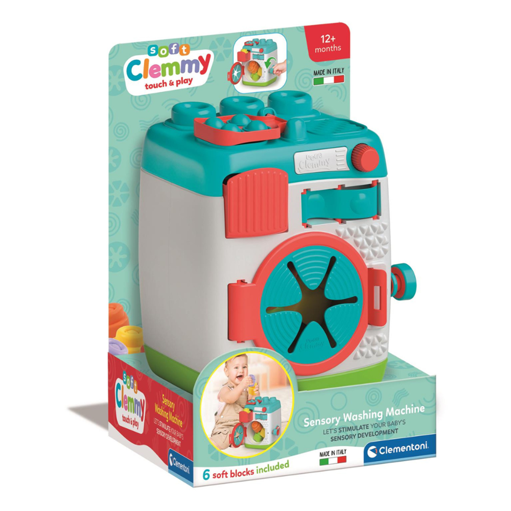Clementoni Soft Clemmy - Sensory Washing Machine