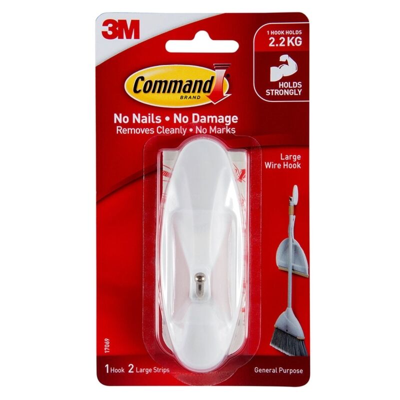 Command 17069 Large Wire Hook (Box of 4)