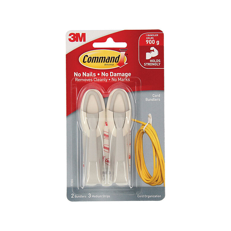Command 17304 Cord Bundlers - 2 Pack