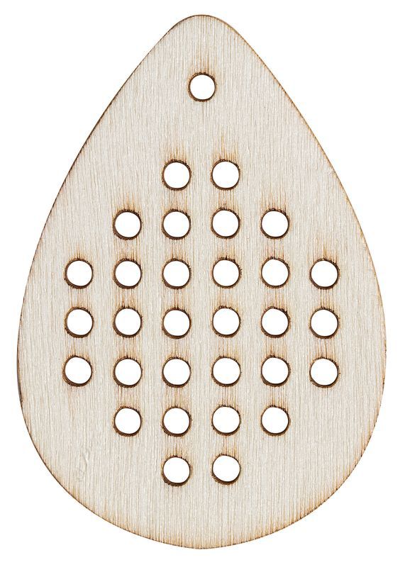 Wooden Threading Shapes - Pack of 30