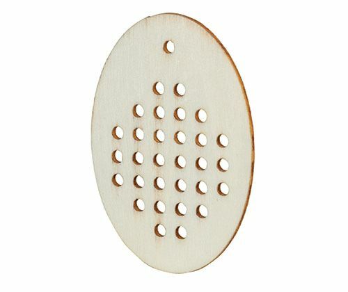 Wooden Threading Shapes - Pack of 30