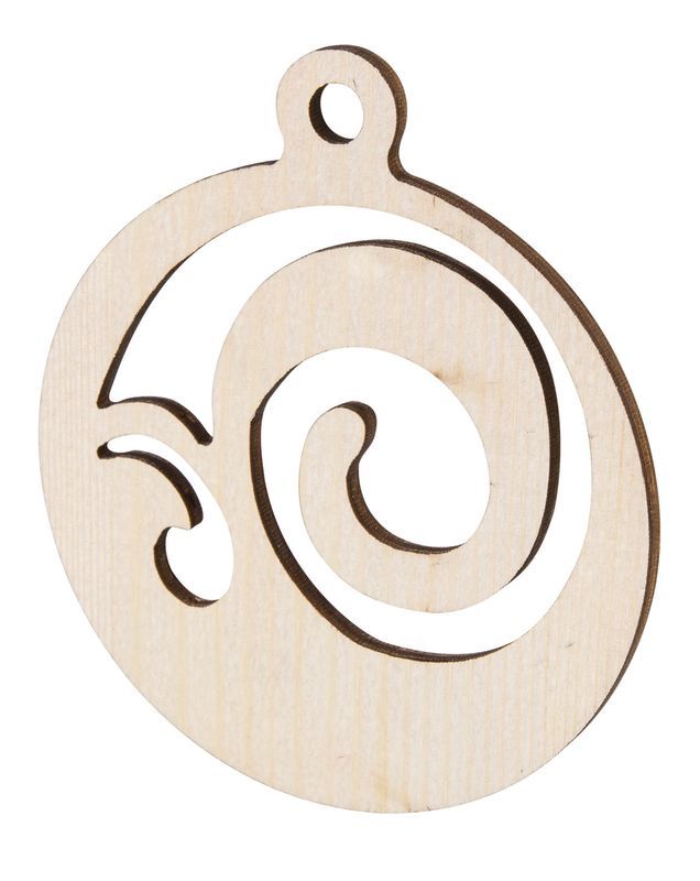 Wooden Christmas Baubles - Pack of 20