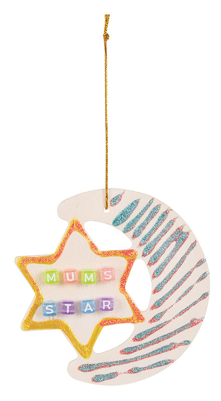 Wooden Christmas Shapes - Pack of 12