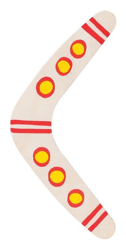 Wooden Boomerangs - Pack of 10 - CLEARANCE