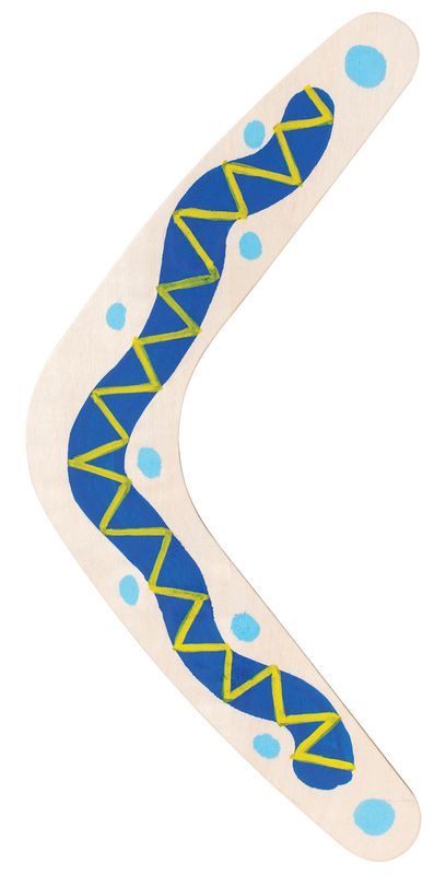 Wooden Boomerangs - Pack of 10 - CLEARANCE
