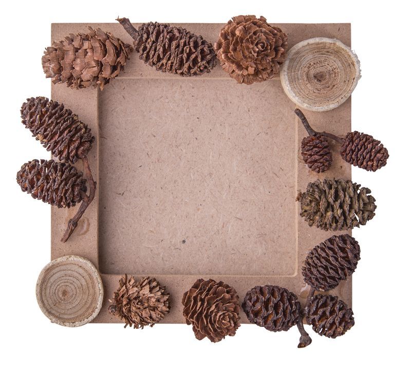 Wooden Collage Frames - Pack of 10