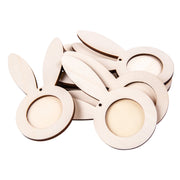 Wooden Bunny Ears Frame Pack of 10