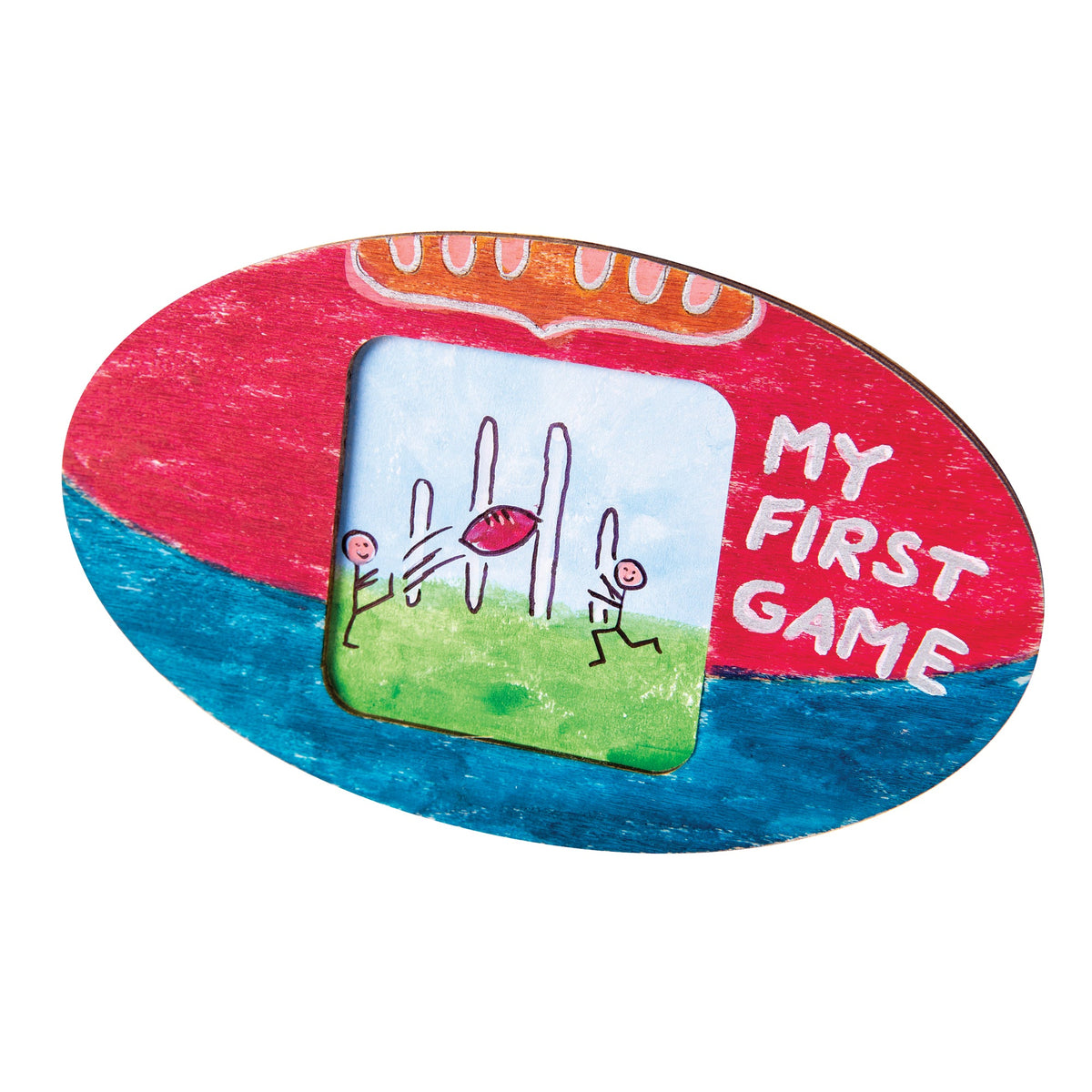 Wooden Footy Frame Pack of 10 - view 2
