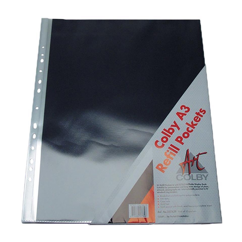 Colby Display Book Refill Pockets - A3 (10 Pack)