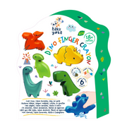 Haku Yoka Shaped Crayons - Dino Finger Crayon