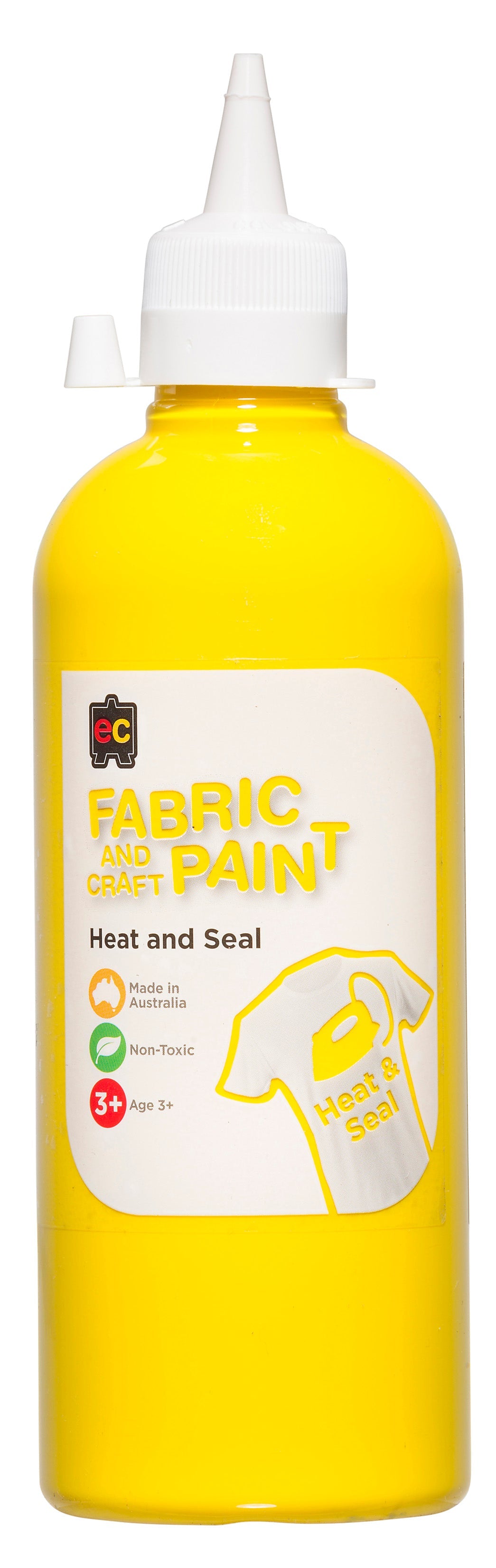 Fabric And Craft Paint 500mL - Yellow