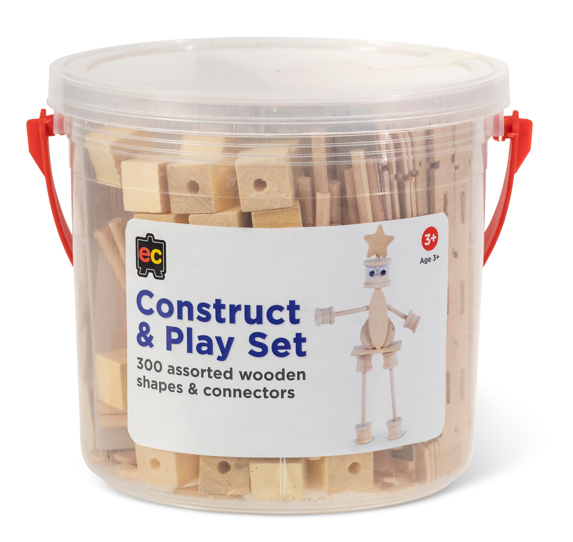 Natural Construct & Play - Jar of 300