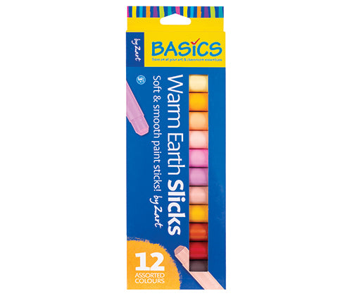 Colour Slicks: Warm Earth - Pack of 12