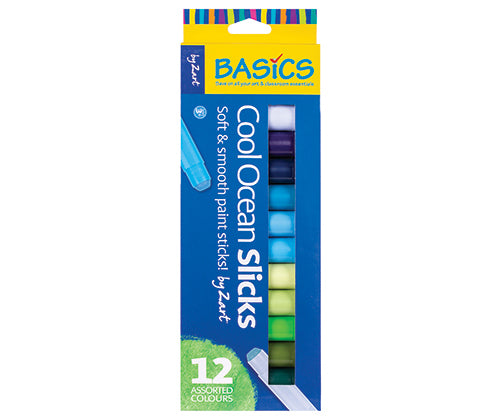Colour Slicks: Cool Ocean - Pack of 12