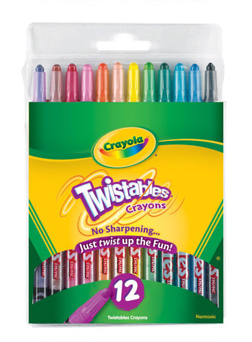 Crayola Crayons - Twistable: Pack of 12