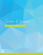 Secondary Undated Planner (Weekly) - Wiro Bound