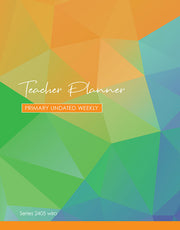 Primary Undated Planner (Weekly) - Wiro Bound