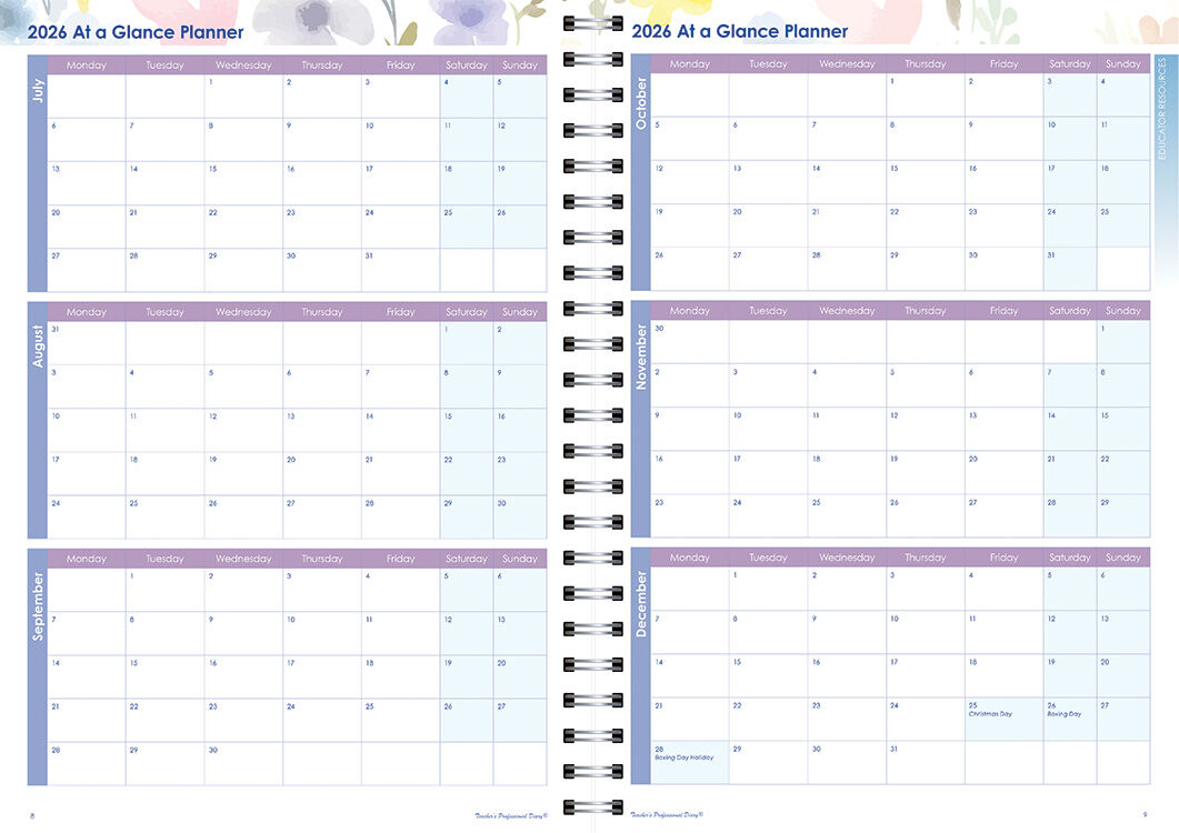 Early Years Planner 2026 (Daily) - Wiro Bound