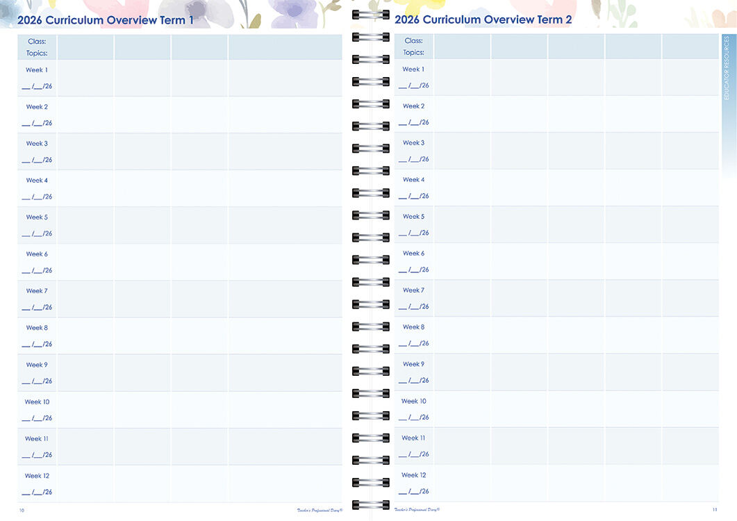 Early Years Planner 2026 (Daily) - Wiro Bound