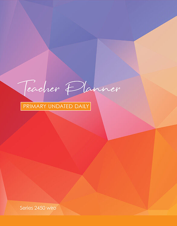 Primary Undated Planner (Daily) - Wiro Bound