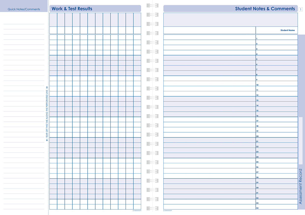 Primary Undated Planner (Daily) - Wiro Bound