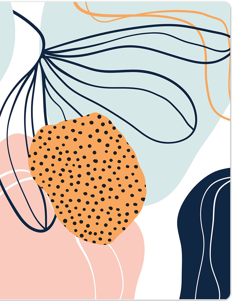 Teacher's Notebook - Abstract Garden